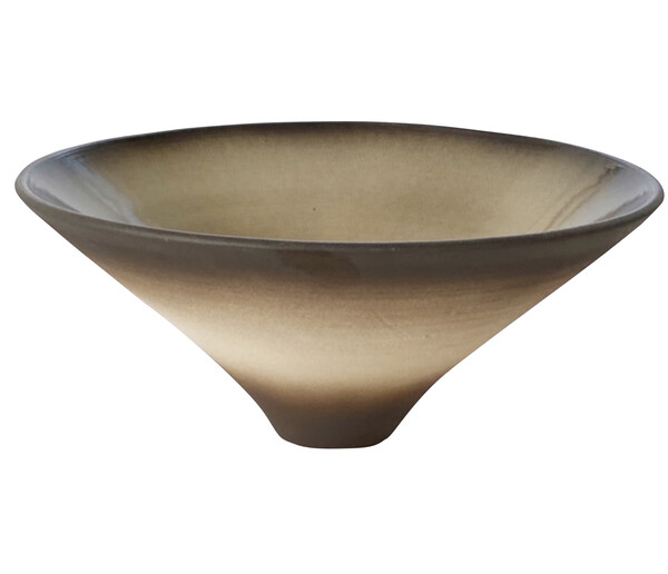 Contemporary American Ceramicist Sandi Fellman Ombre Glazed Bowl