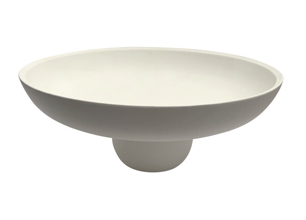 Contemporary Danish Design Footed Round Bowl