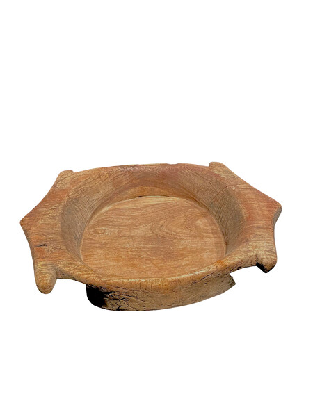 1960's Indonesian Wooden Bowl