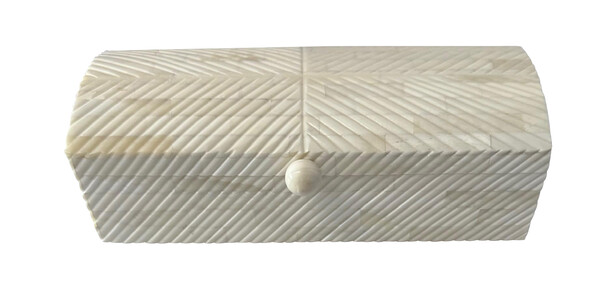 Contemporary Indian Rectangular Bone Box
