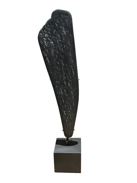 19thc Indonesian Stone Paddle Sculpture
