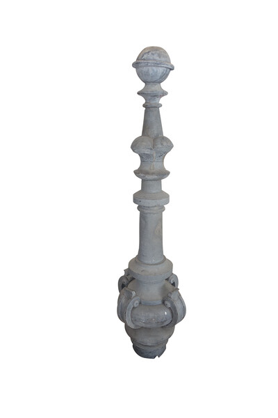 19thc French Large Zinc Finial