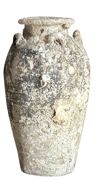 16thc Thailand Sawankhalok Recovered Ship Wreck  Vase