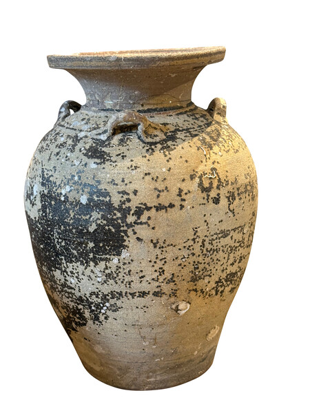19thc Thailand Sawankhalok Ship Wreck Vase