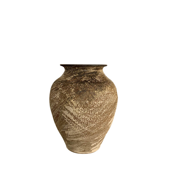 Contemporary American Ceramic Artist Peter Speliopoulos Stoneware Vase
