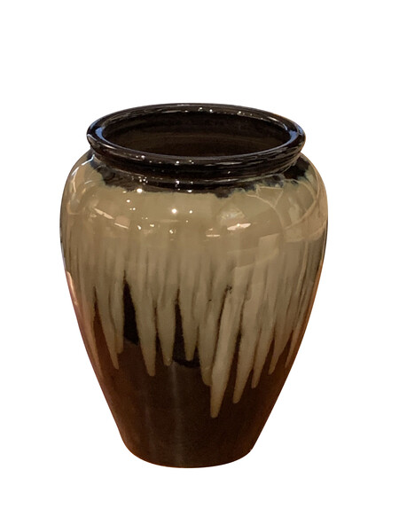Contemporary Chinese Drip Glaze Vase