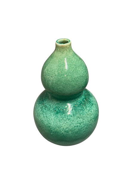 Contemporary Chinese Gord Shape Vase