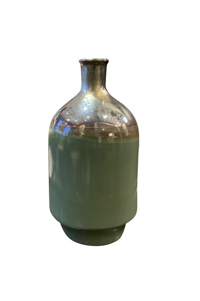 Contemporary Chinese Iridescent Vase