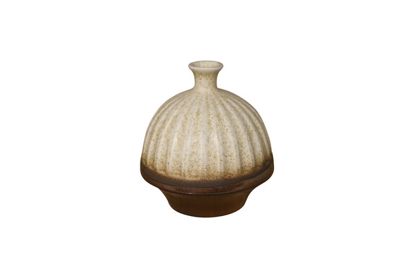 Contemporary Chinese Metallic Glaze Vase