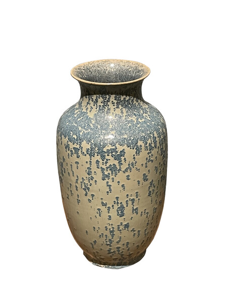 Contemporary Chinese Speckled Glaze Vase