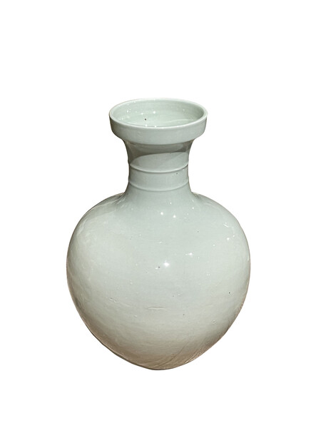Contemporary Chinese Very Pale Blue Vase