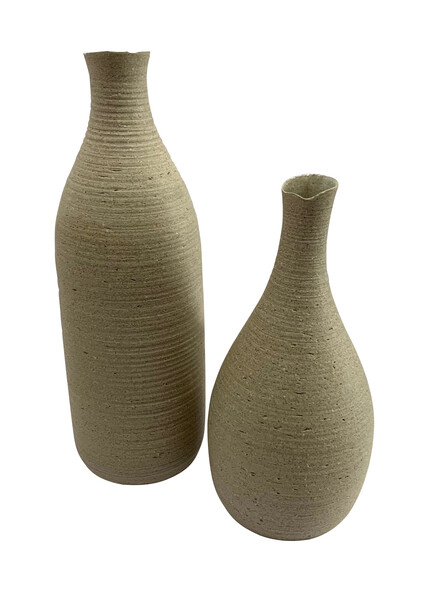 Contemporary German Handmade Stoneware Vase