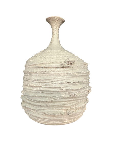 Contemporary Italian Brutalist Vase