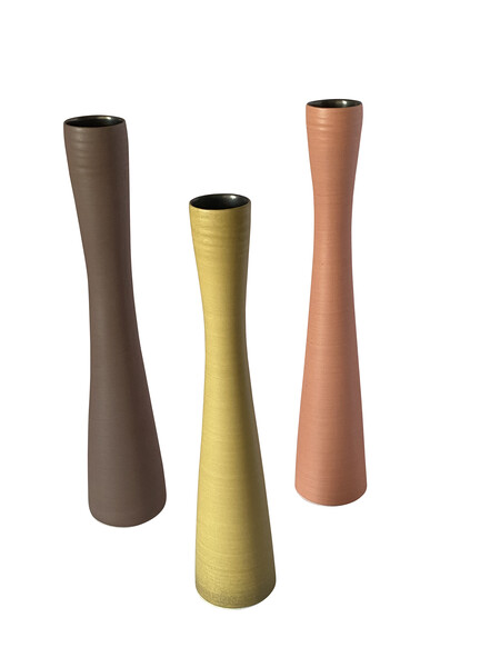 Contemporary Italian Collection Tall Slender Vases