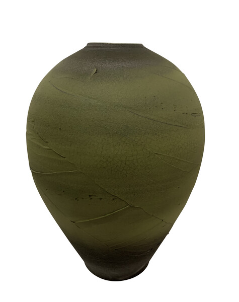 Contemporary Textured Ceramic Vase