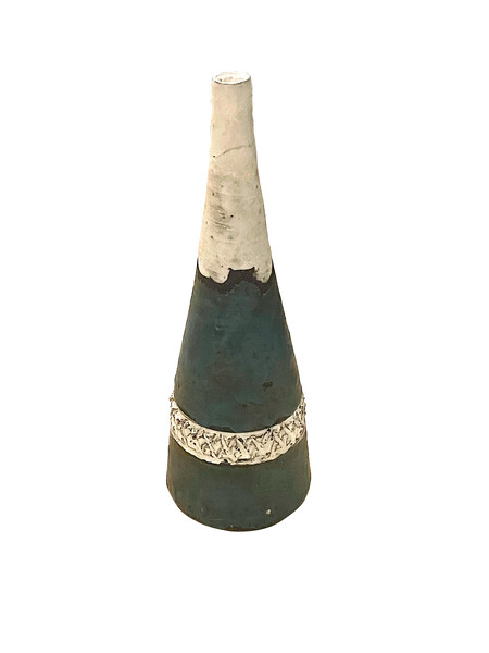 Mid Century Belgian Bottle Shaped Vase