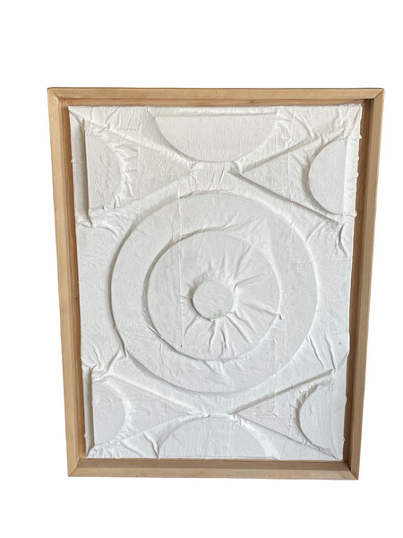 Contemporary French Plaster Wall Sculpture