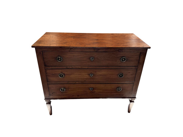 19thc Italian Venetian Three Drawer Commode