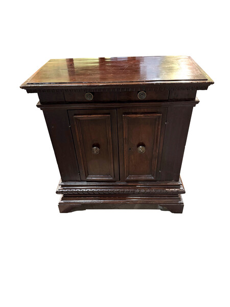 17thc Italian Two Door Two Drawer Cabinet