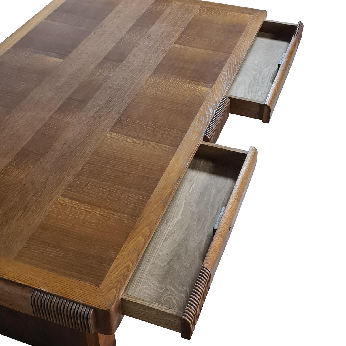 Balsamo Antiques | 1930's French Charles Dudouyt Console Table/Desk