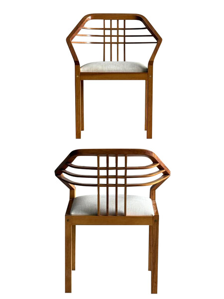 1940's Spanish Jaime Tresserra Pair of Side Chairs