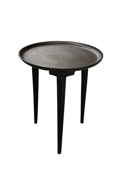 Contemporary Indian Black Iron Cocktail Table