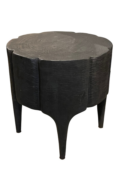 Contemporary Indonesian Suar Wood Side Table